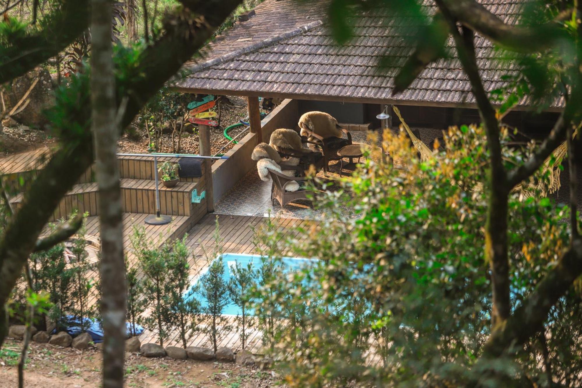 Chale Casa De Pedra, Vivenda Serra Velha, Chales De Montanha Timbe do Sul Exterior foto