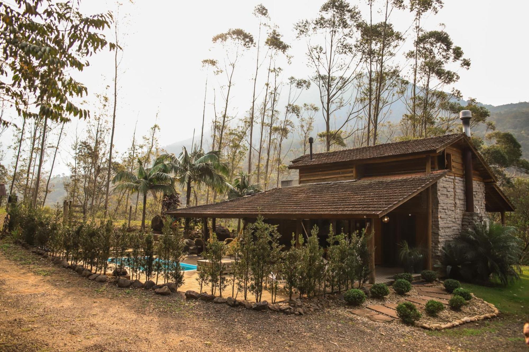 Chale Casa De Pedra, Vivenda Serra Velha, Chales De Montanha Timbe do Sul Exterior foto